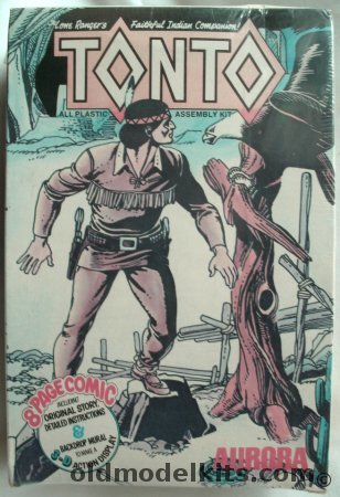 Aurora 1/10 Tonto (Lone Ranger) Comic Series, 183 plastic model kit